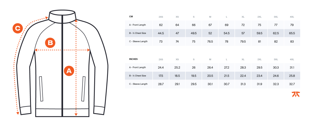 Fnatic 2020 Player Jacket