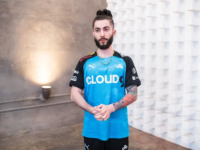 【Puma × Cloud9】2020 メンズ プレイヤーユニフォーム（ブルー）
