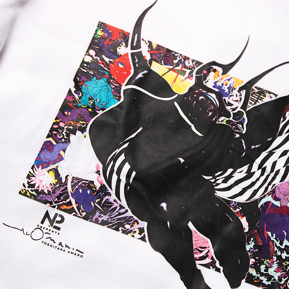 [N2 x Yoshitaka Amano] Nightmare Hoodie (White)