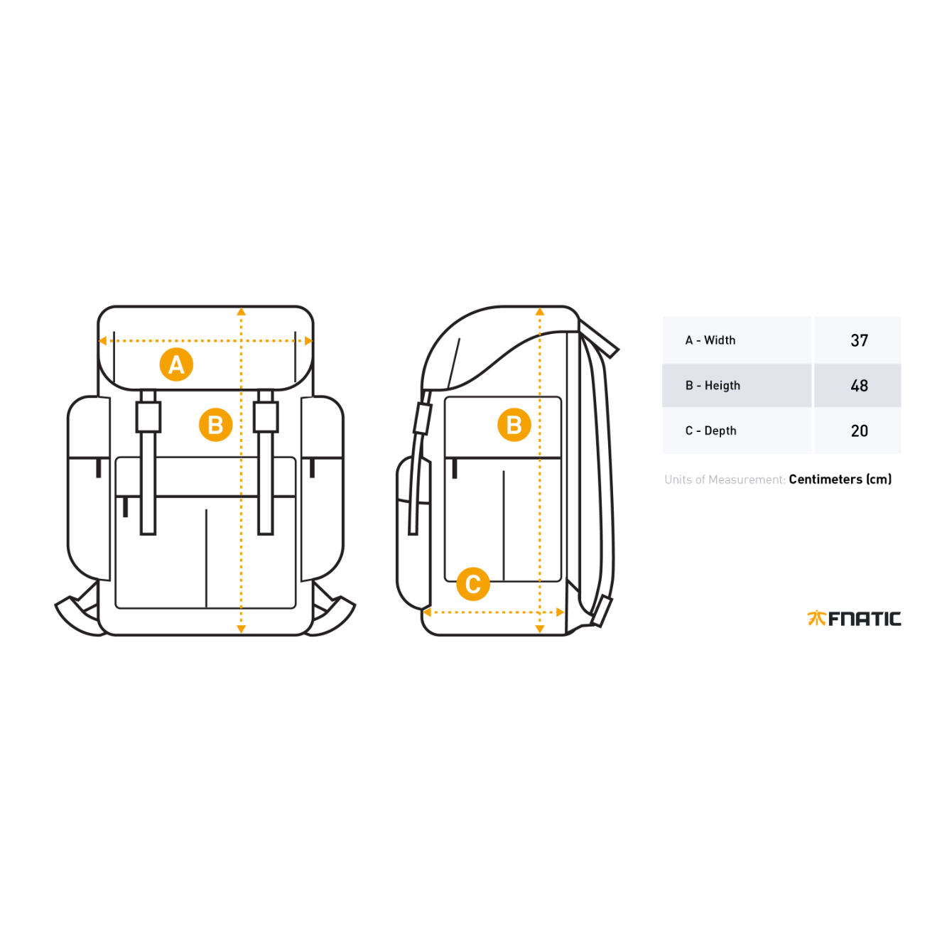 Fnatic Squad Pro Backpack "Retro Logo Edition"